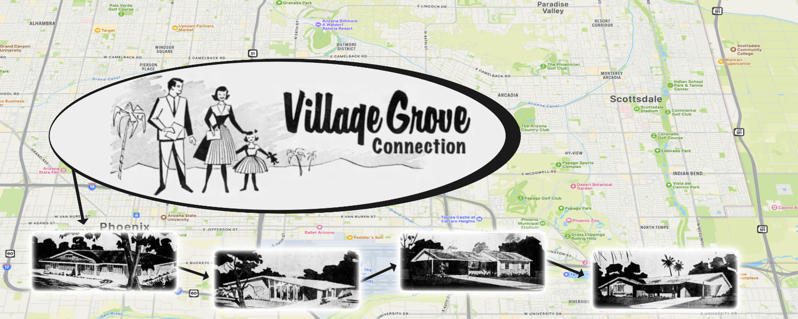 Village Grove Scottsdale Historic Neighborhood