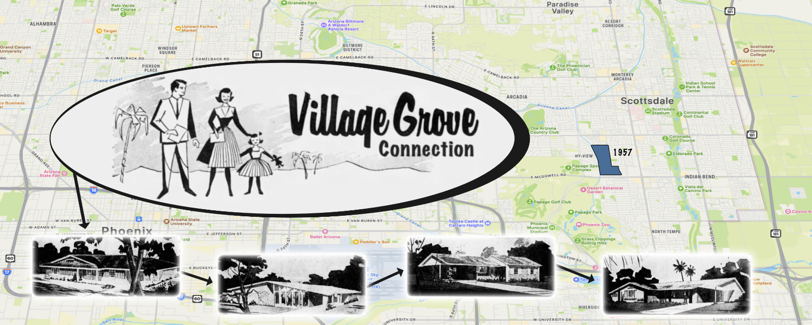 Village Grove Scottsdale Historic Neighborhood