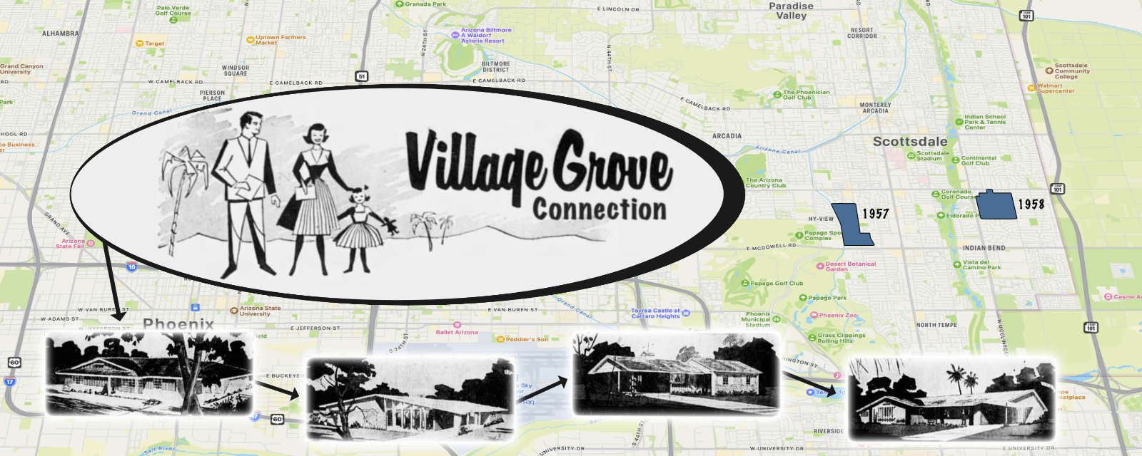 Village Grove Scottsdale Historic Neighborhood
