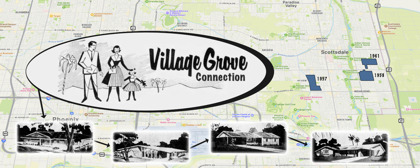 Village Grove Scottsdale Historic Neighborhood